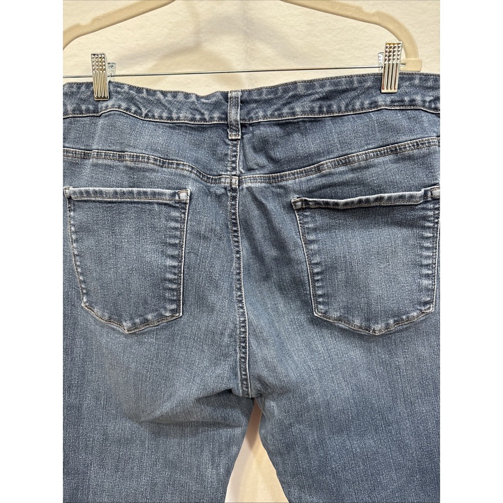 Bandolino Mandie Women's Blue Stretch Jeans Plus Size 24WS - Picture 11 of 16